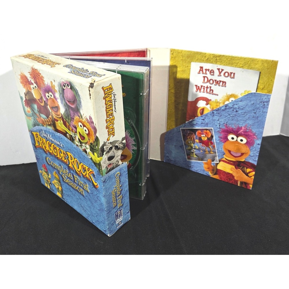 Jim Henson Fraggle Rock Complete First Season DVD Box Set 5 Discs 25805